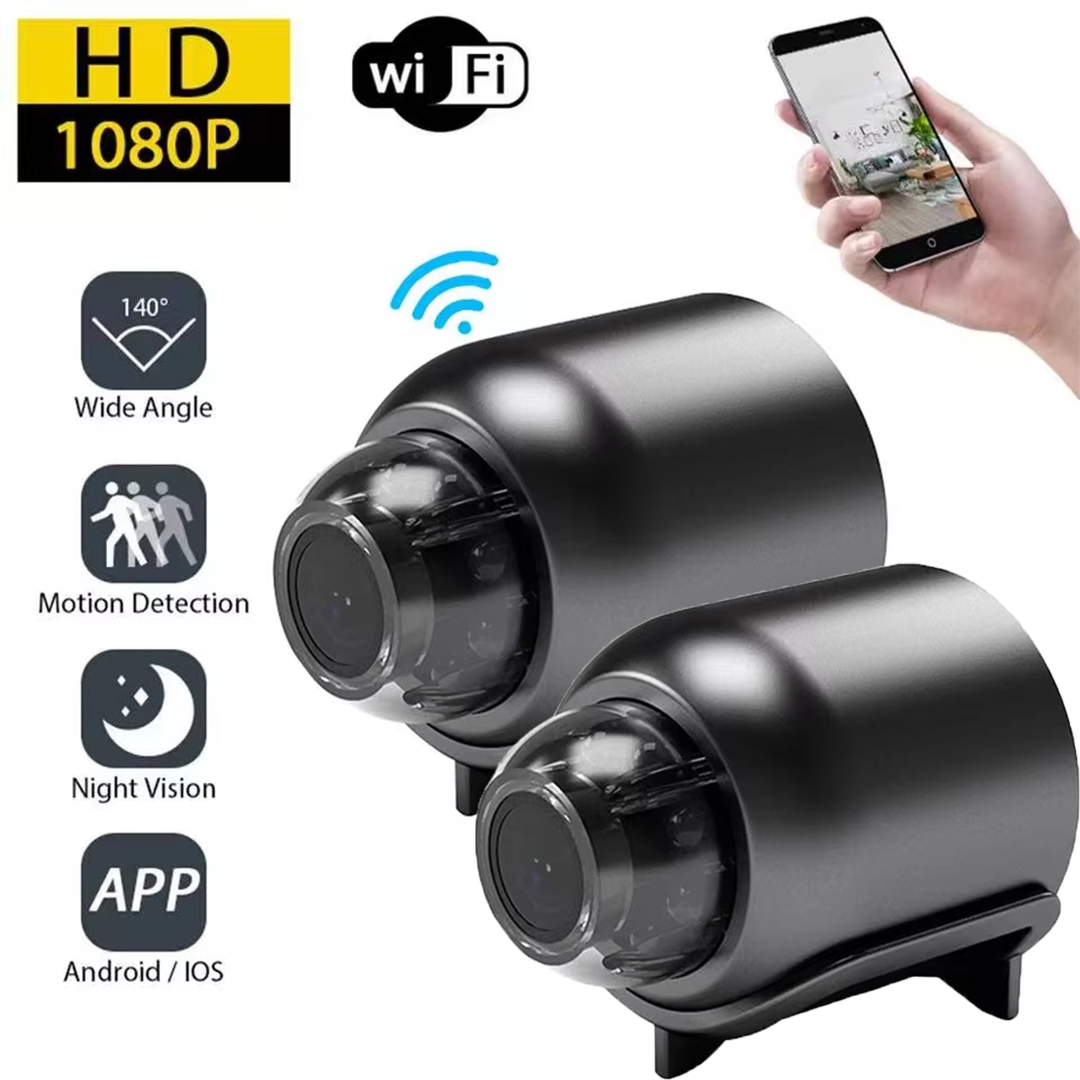 Mini Camera - Ultimate Home Security (Free 16GB SD card included)