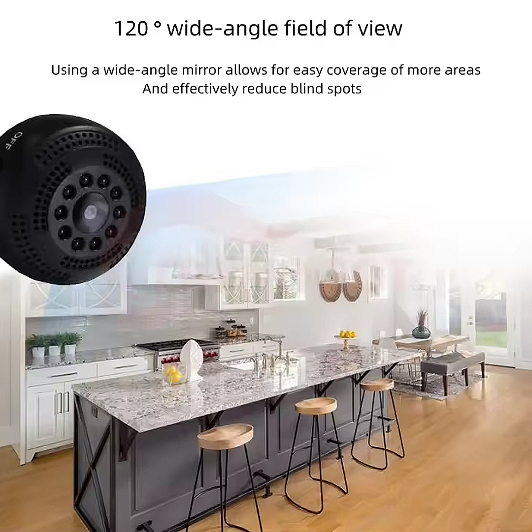 Mini Magnetic Wireless WiFi Spy Camera (Free 16GB SD card included)