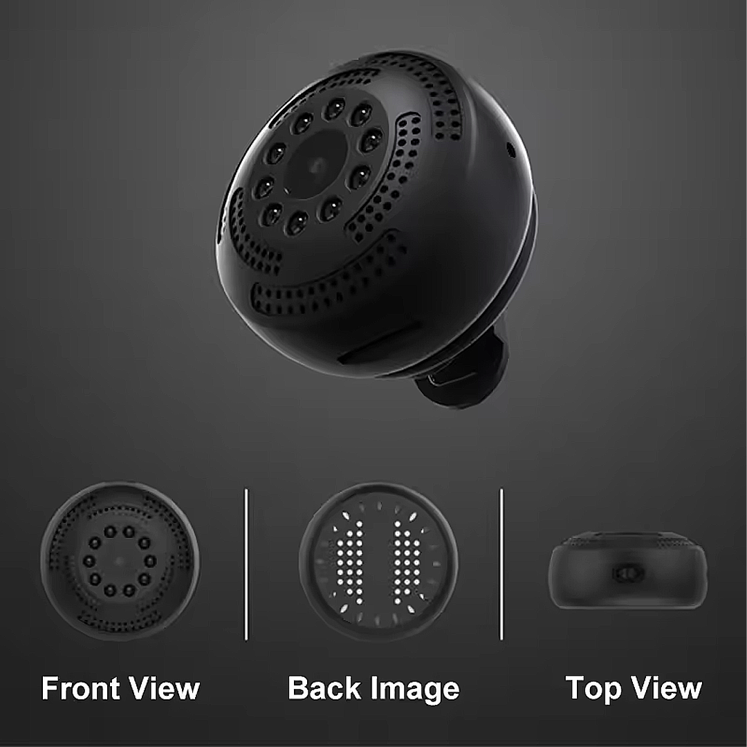 Mini Magnetic Wireless WiFi Spy Camera (Free 16GB SD card included)