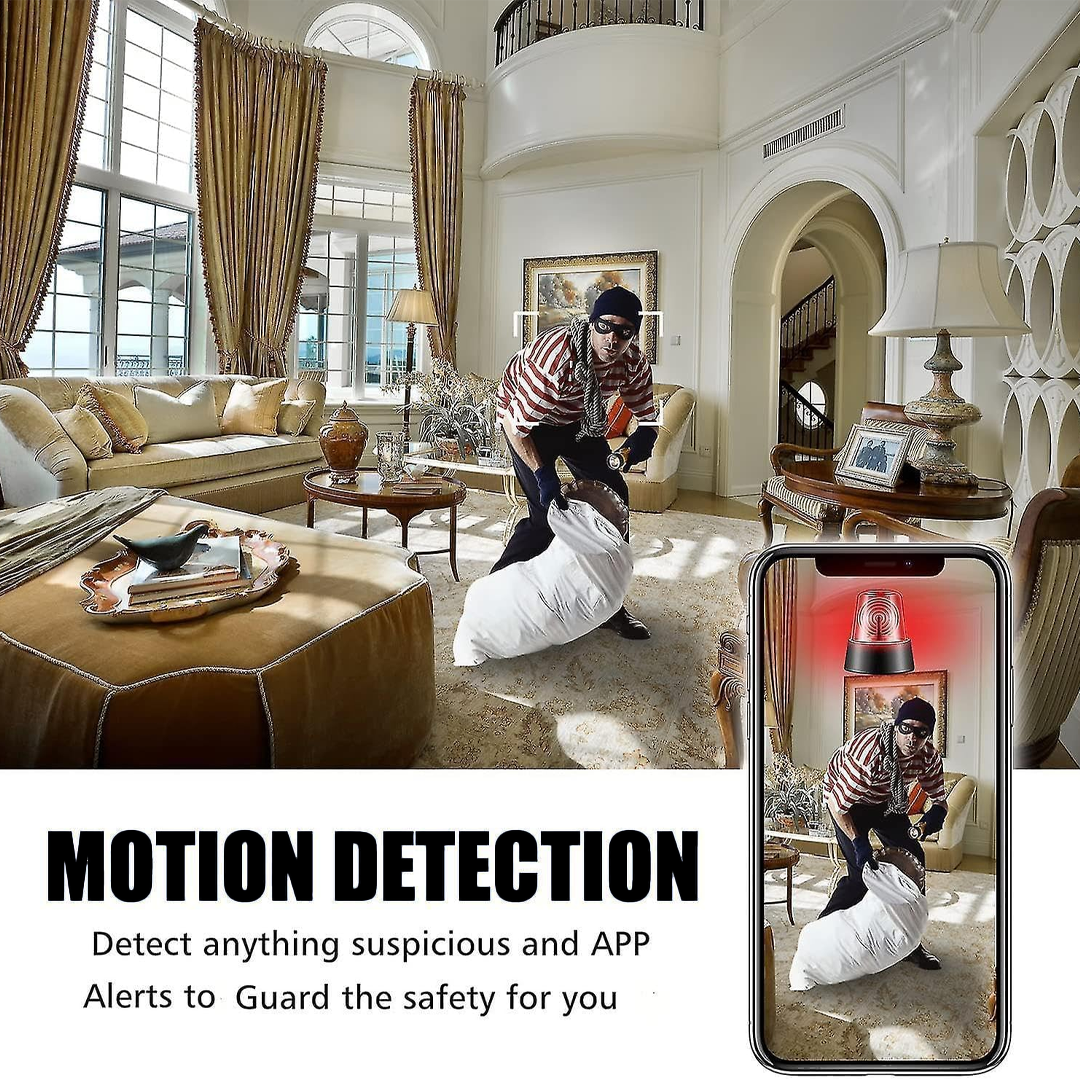 Mini Magnetic Wireless WiFi Spy Camera (Free 16GB SD card included)