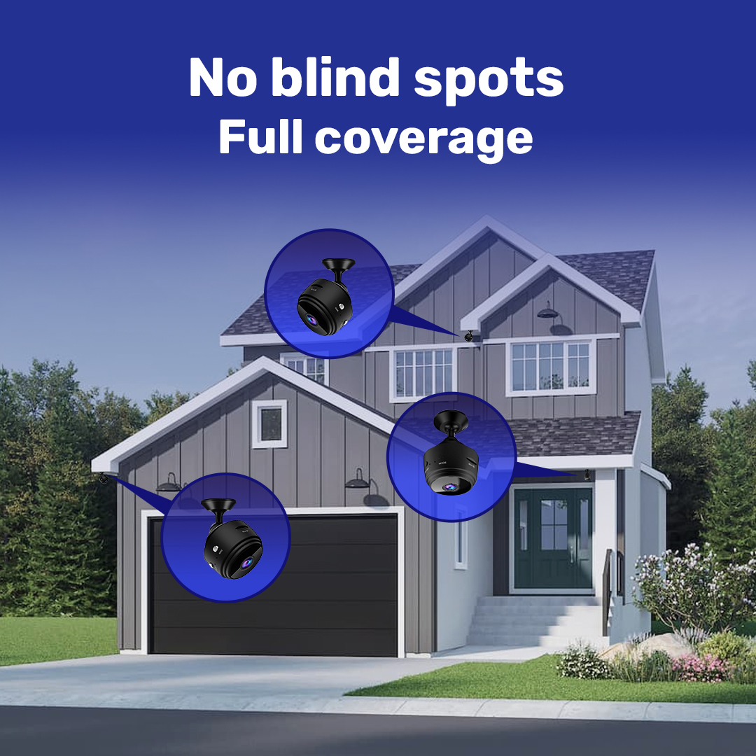 4.0 HomeEye - Next-Level Security Camera (Free 16GB SD card included)