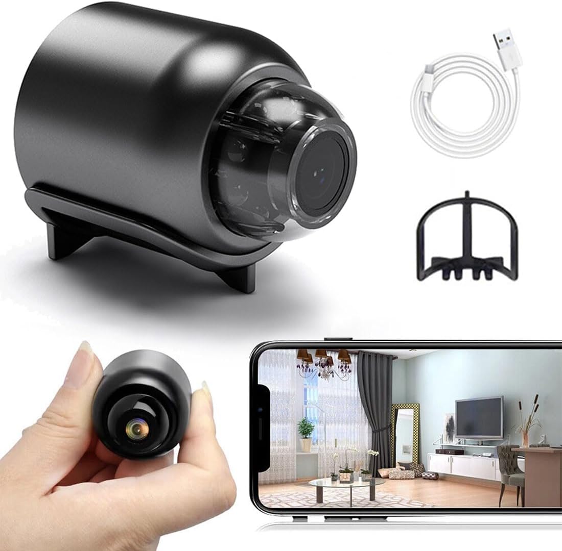 Mini Camera - Ultimate Home Security (Free 16GB SD card included)
