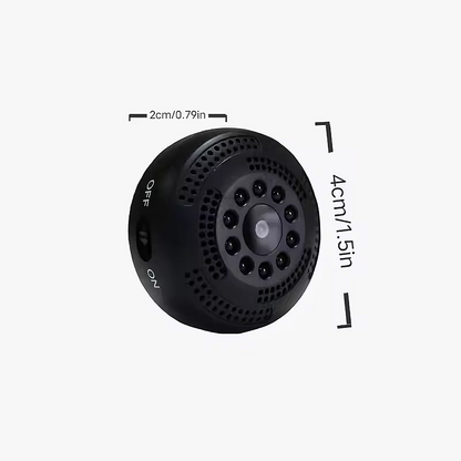 Mini Magnetic Wireless WiFi Spy Camera (Free 16GB SD card included)