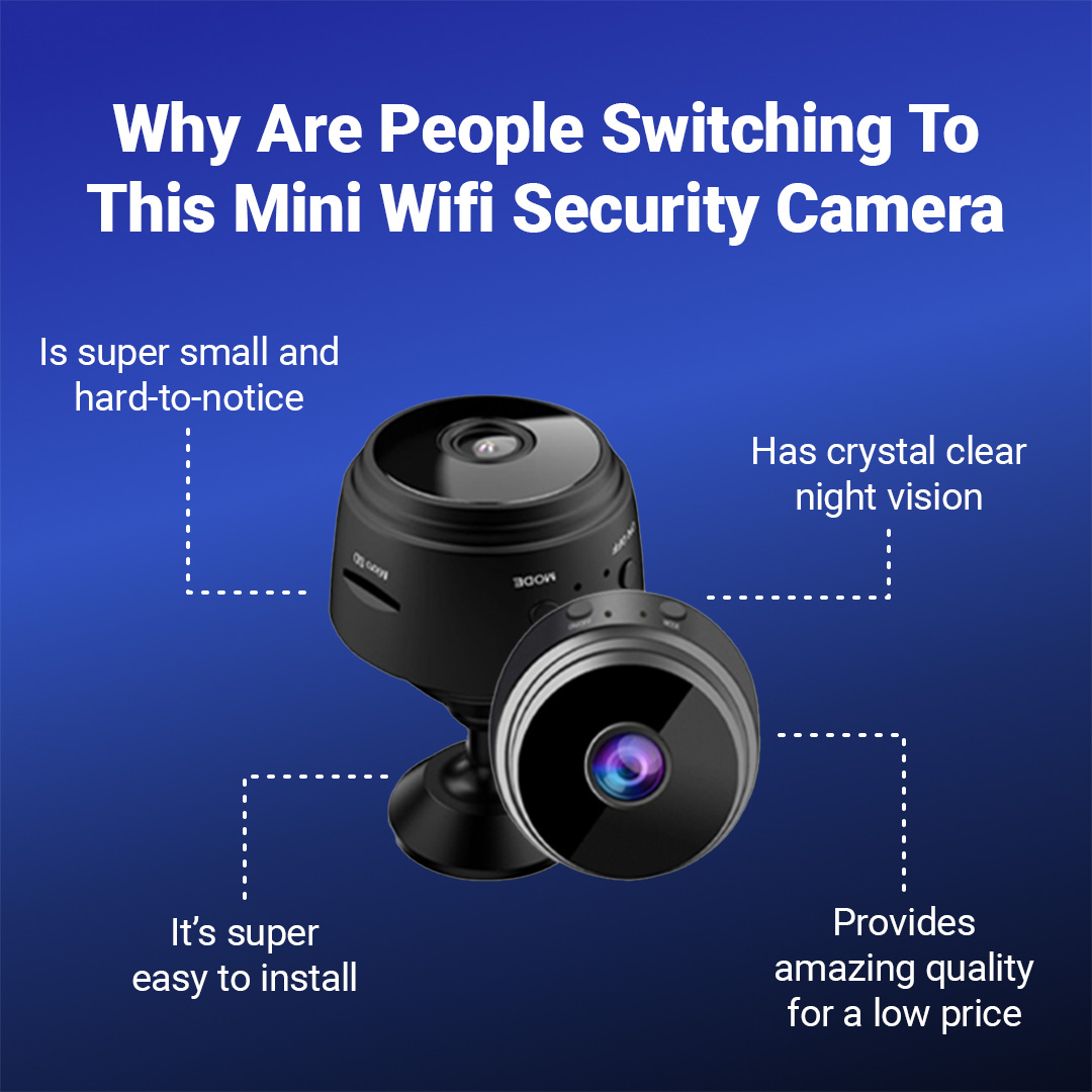 4.0 HomeEye - Next-Level Security Camera (Free 16GB SD card included)
